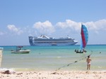 Cruise ship, Playa del Carmen