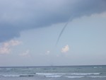 Water spout off of Akumal