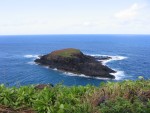 Island off the coast of Kilauea - great for whale watching