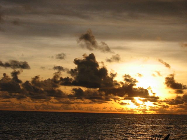 Sunset, Castaway Island, Fiji