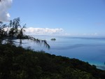 View from the top of Castaway Island