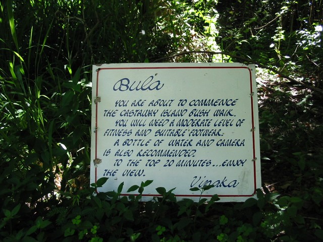 Bush Walk (20 mins to the top)