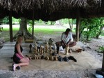 On-site wood carver