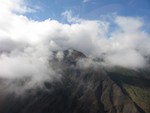 Haleakala from helicopter
