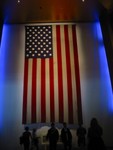 The Flag that hung outside the Pentagon after it was struck on 9/11